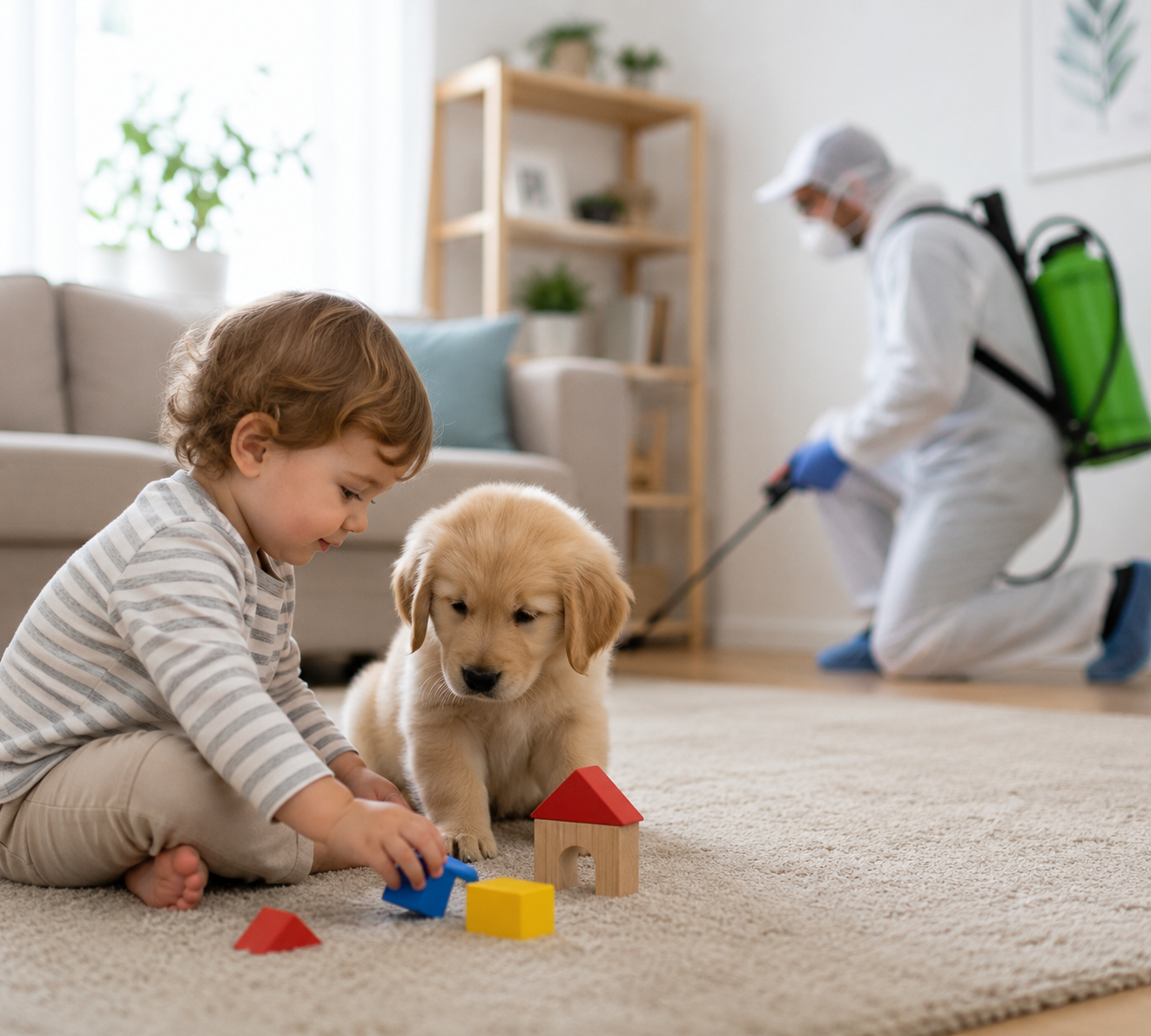 safe pest services for kids
