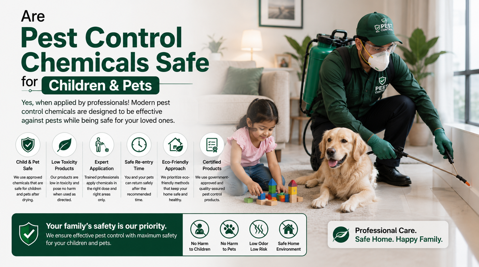 pest control safe for kids