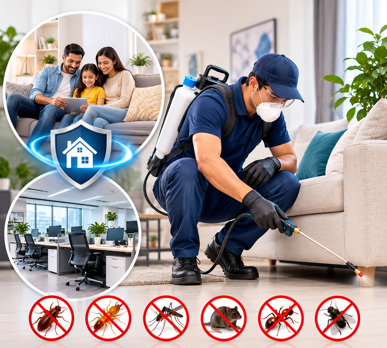 Pest Control Services for Faridabad
